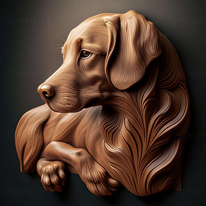 3D model dog (STL)